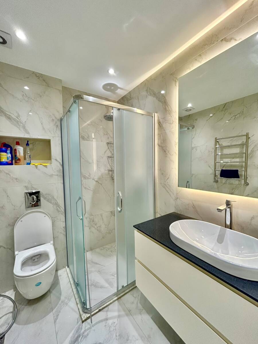 İcarəyə verilir 3 otaqlı yeni tikili 90 m² — Mənzil, Bakı (12)