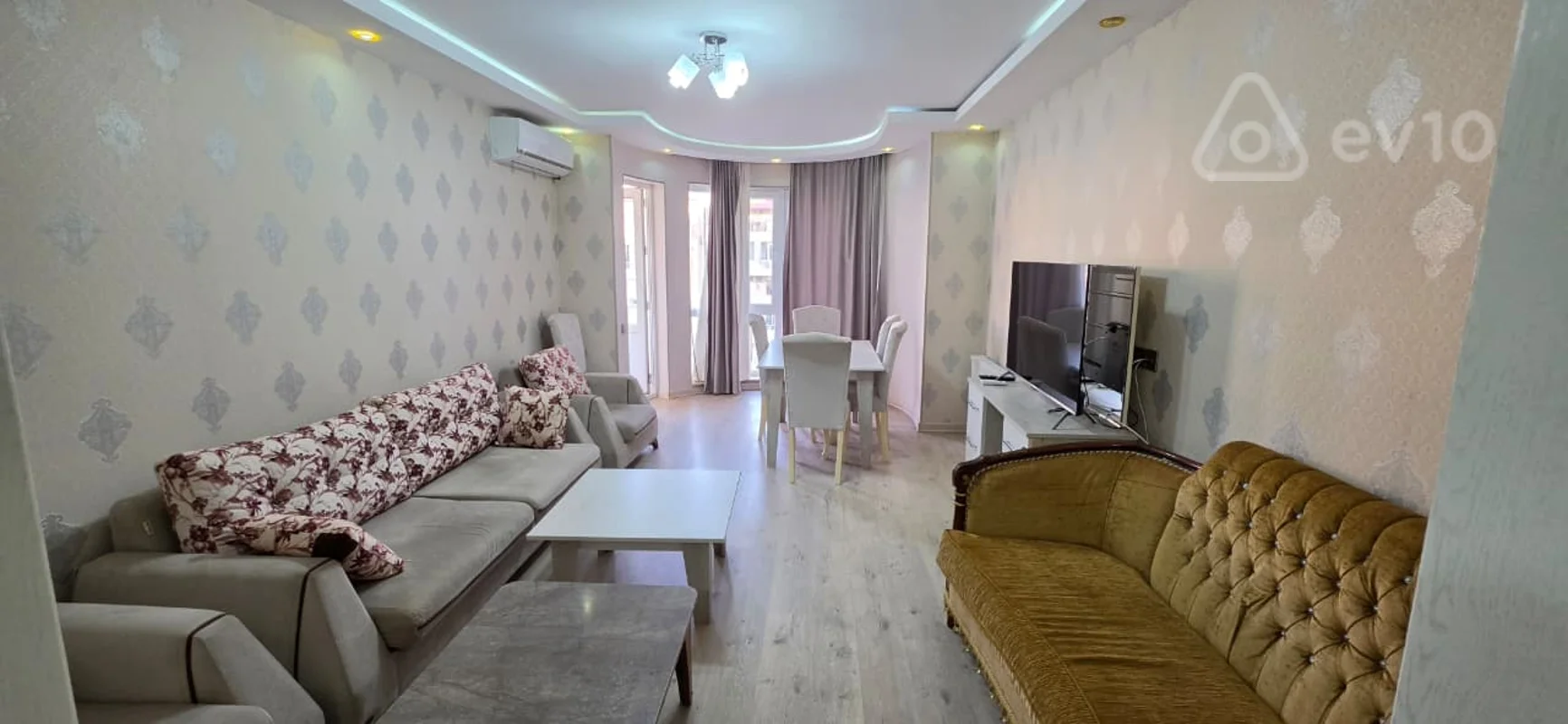 3 otaqlı mənzil, 100 m², Tbilisi pr — kirayə — Bakı