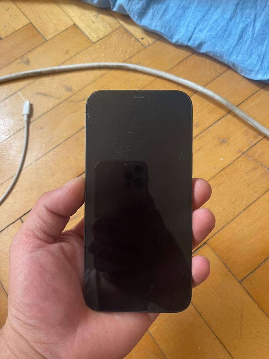 IPhone 12 Pro Max, 128 GB, Pacific Blue, Simsiz şarj, Face ID — Apple iPhone, Bakı (2)