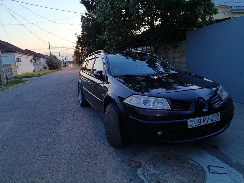 Renault Megane, 1.5 L, 2007 il, 500 000 km 99-RV-407 — Avtomobillər, Bərdə