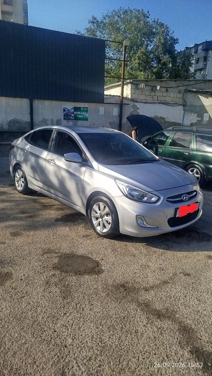 Hyundai Accent, 1.4 L, 2015 il, 215 000 km — Avtomobillər, Bakı (9)