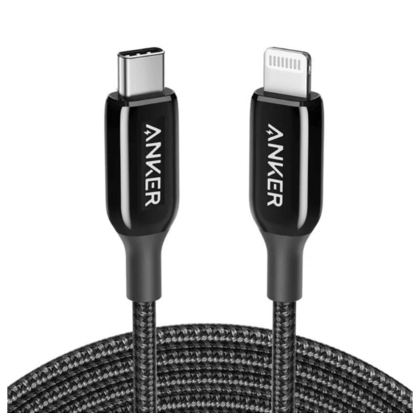 Anker Powerline+ III USB Type-C to Lightning 1.8 m A8843H11 — Bakı