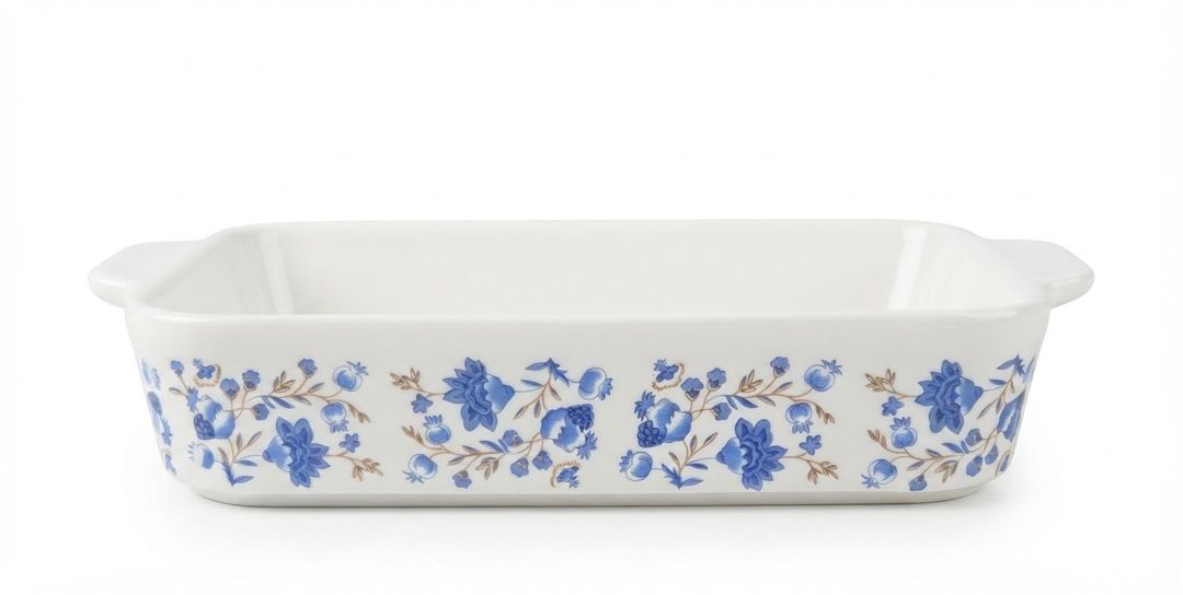 Bişirmə üçün qab, keramika, ağ, 1200 ml — Mallar, Bakı
