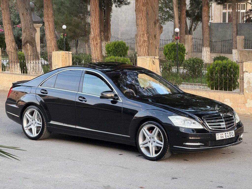Mercedes S 350, 3.5 L, 2007 il, 320 000 km — Avtomobillər, Bakı (5)