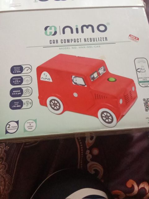 Nimo Car Compacft Nebulizer – uşaq dostu dizaynlı kompressor tipli — Bakı