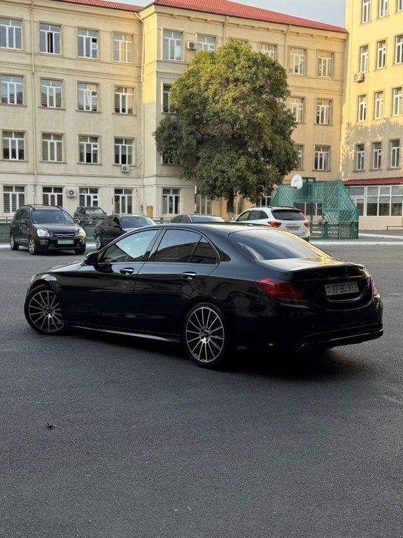 Mercedes C 300, 2.0 L, 2015 il, 198 000 km 37-BC-912 — Avtomobillər, Bakı (4)