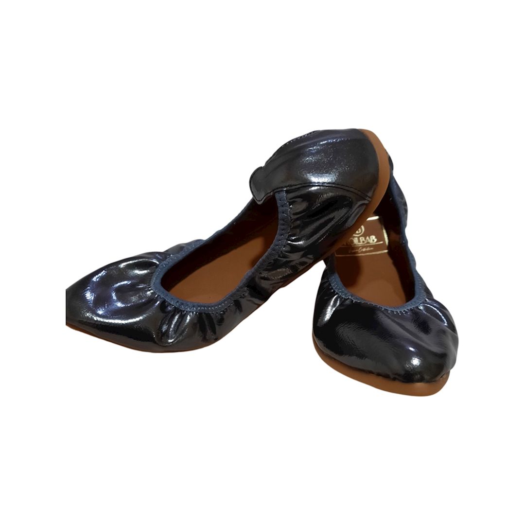 Qadınlar üçün iti burun baletkalar Rollbab SH6603109, boz, təbii dəri, ölçü 37 — Mallar, Bakı (2)