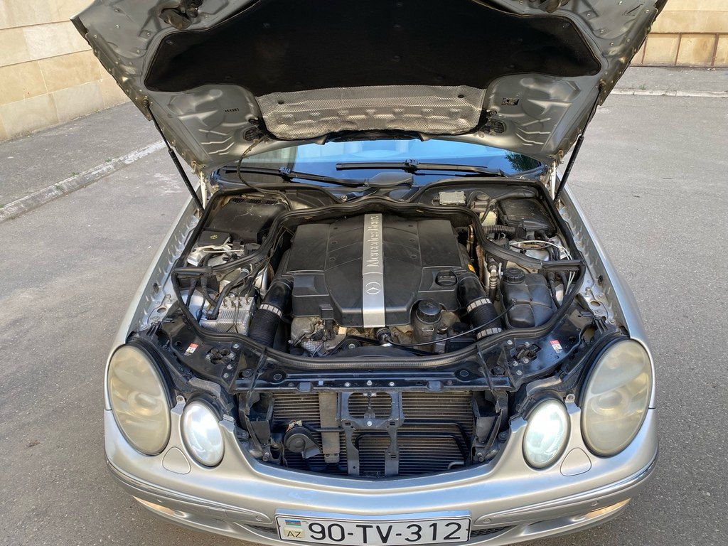 Mercedes E 320, 3.2 L, 2002 il, 330 000 km 90-TV-312 — Avtomobillər, Bakı (9)
