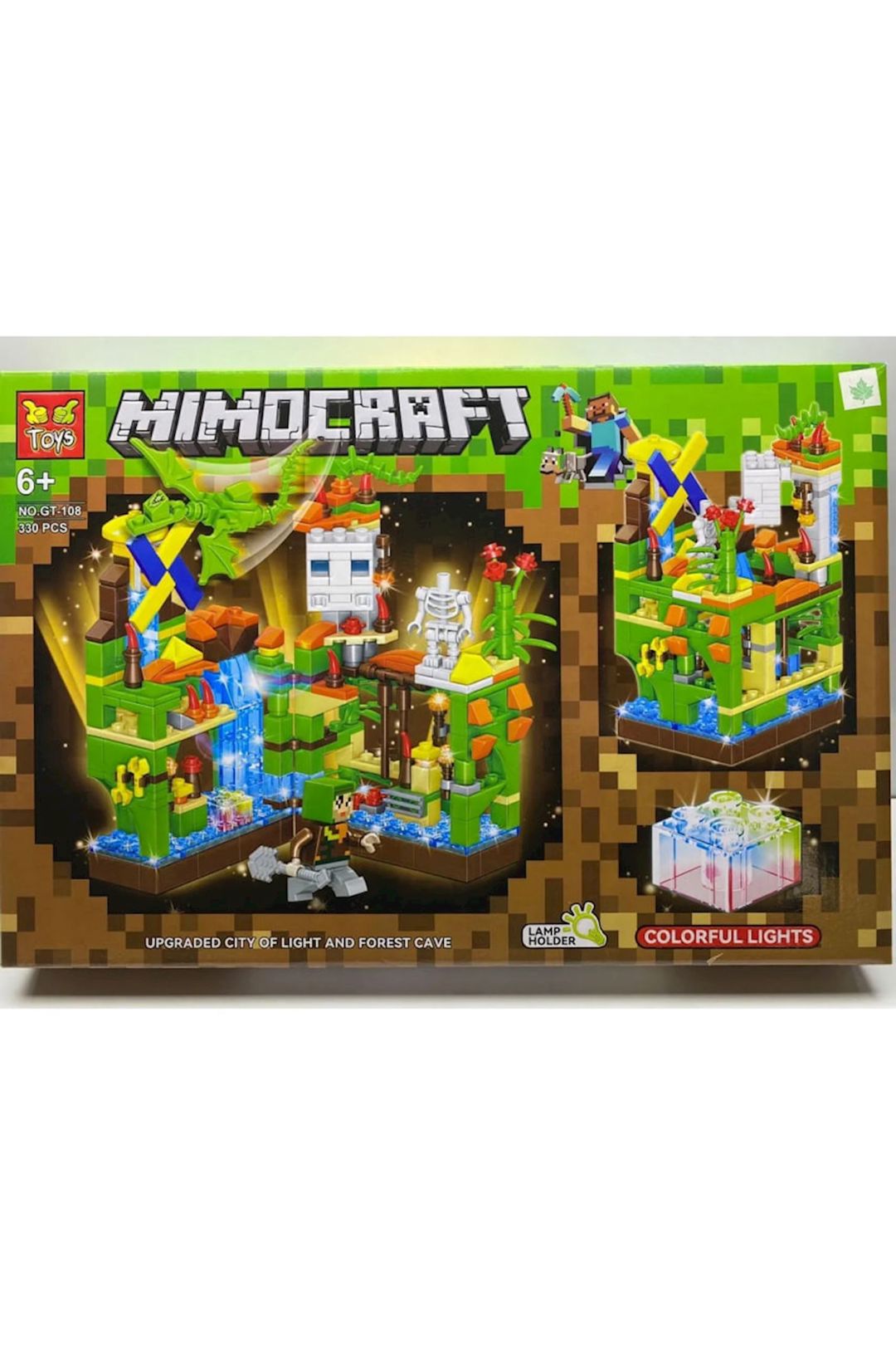 Blok konstruktoru Mimocraft Mine-330, 330 element, 6+ — Mallar, Bakı