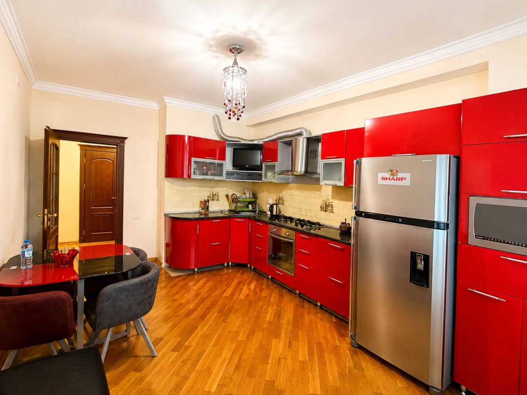 İcarəyə verilir 3 otaqlı yeni tikili 150 m² — Mənzil, Bakı (7)
