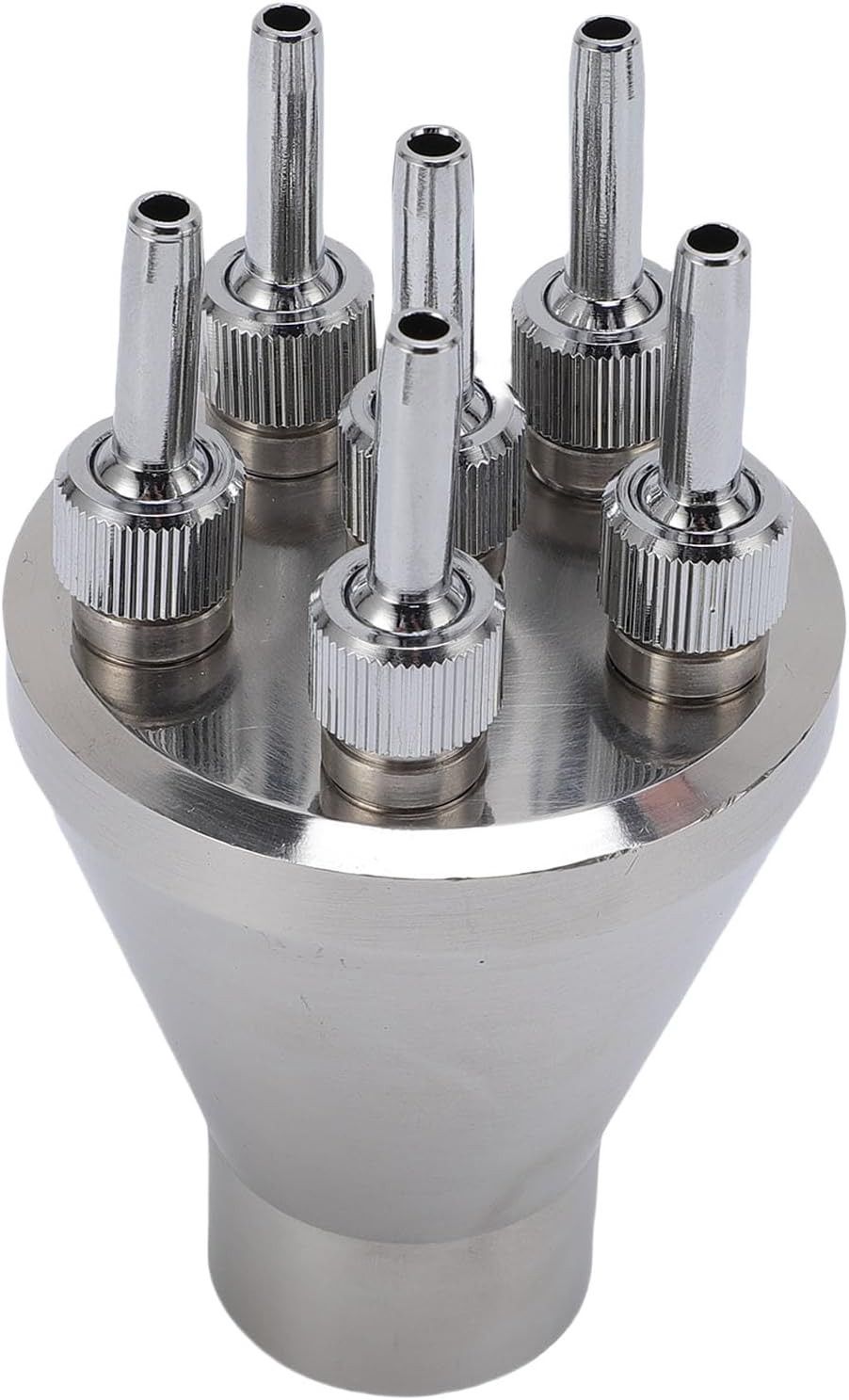 Şlanq üçün suvarlayıcı, Gül fiskiye Aisi 304 DN 40 1 1/2" Ø 50 mm BSZ2121, Şlanq üzərində, Fontan üçün, Xrom — Mallar, Bakı