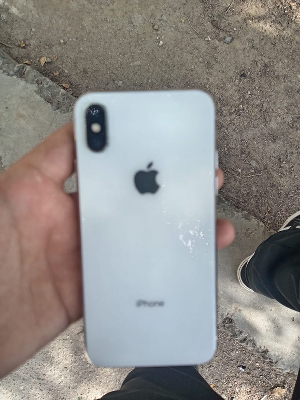 IPhone X, Gümüşü, Face ID — Apple iPhone, Sumqayıt (3)