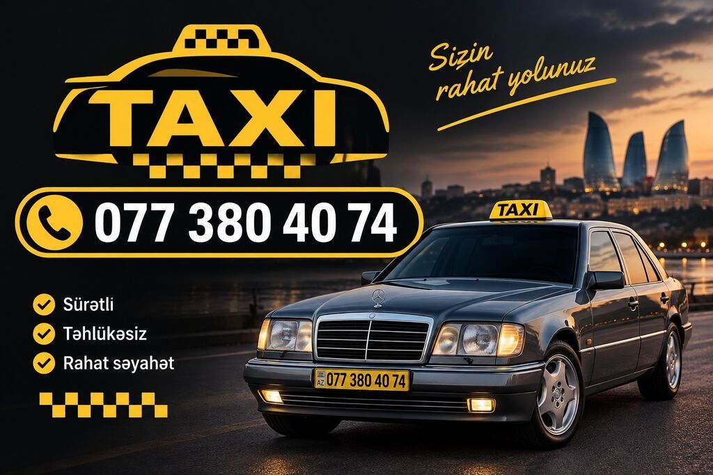 Minik avtomobili, Bakı - Bərdə, 4 Oturacaq — Taksi xidmətləri, Xankəndi