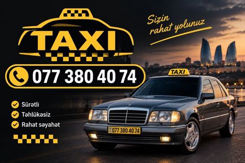 Minik avtomobili, Bakı - Bərdə, 4 Oturacaq — Xankəndi