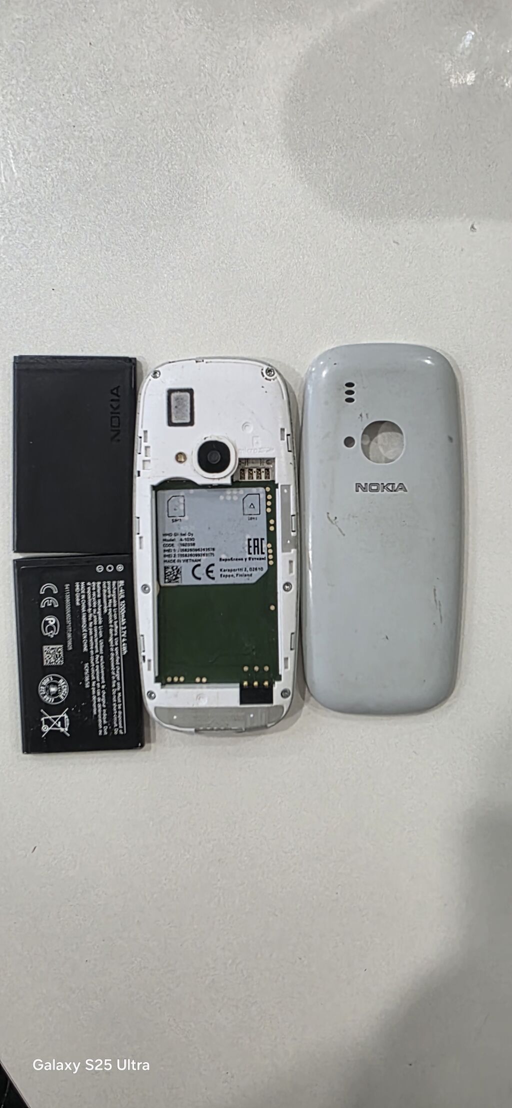Nokia 3310, 2 GB Memory Capacity, rəng - Ağ, İki sim kartlı — Nokia, Bakı (3)