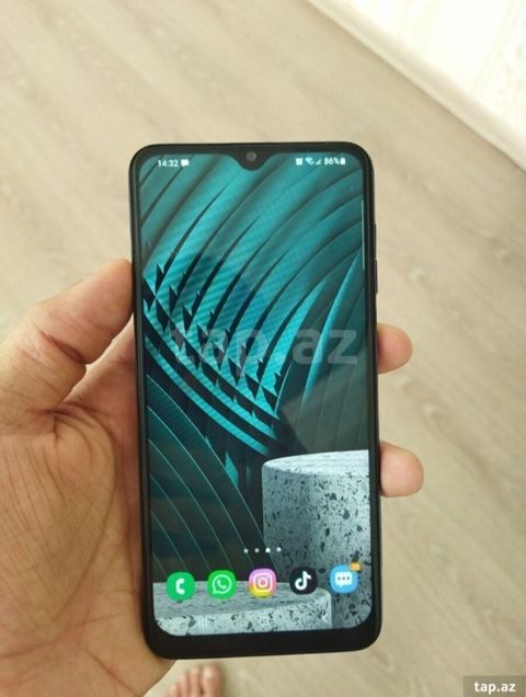 Samsung Galaxy A30s, 32 GB, rəng - Göy, İki sim kartlı — Qobu