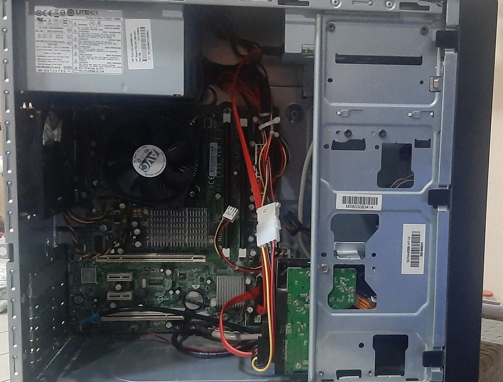 HP Compaq masaüstü sistem bloku - Prosessor: Intel Pentium (stiker — Masaüstü kompüterlər, Bakı (3)