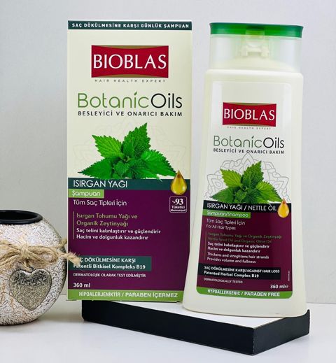 Şampun Bioblas Botanic Oils Nettle Oil, 360 ml — Bakı