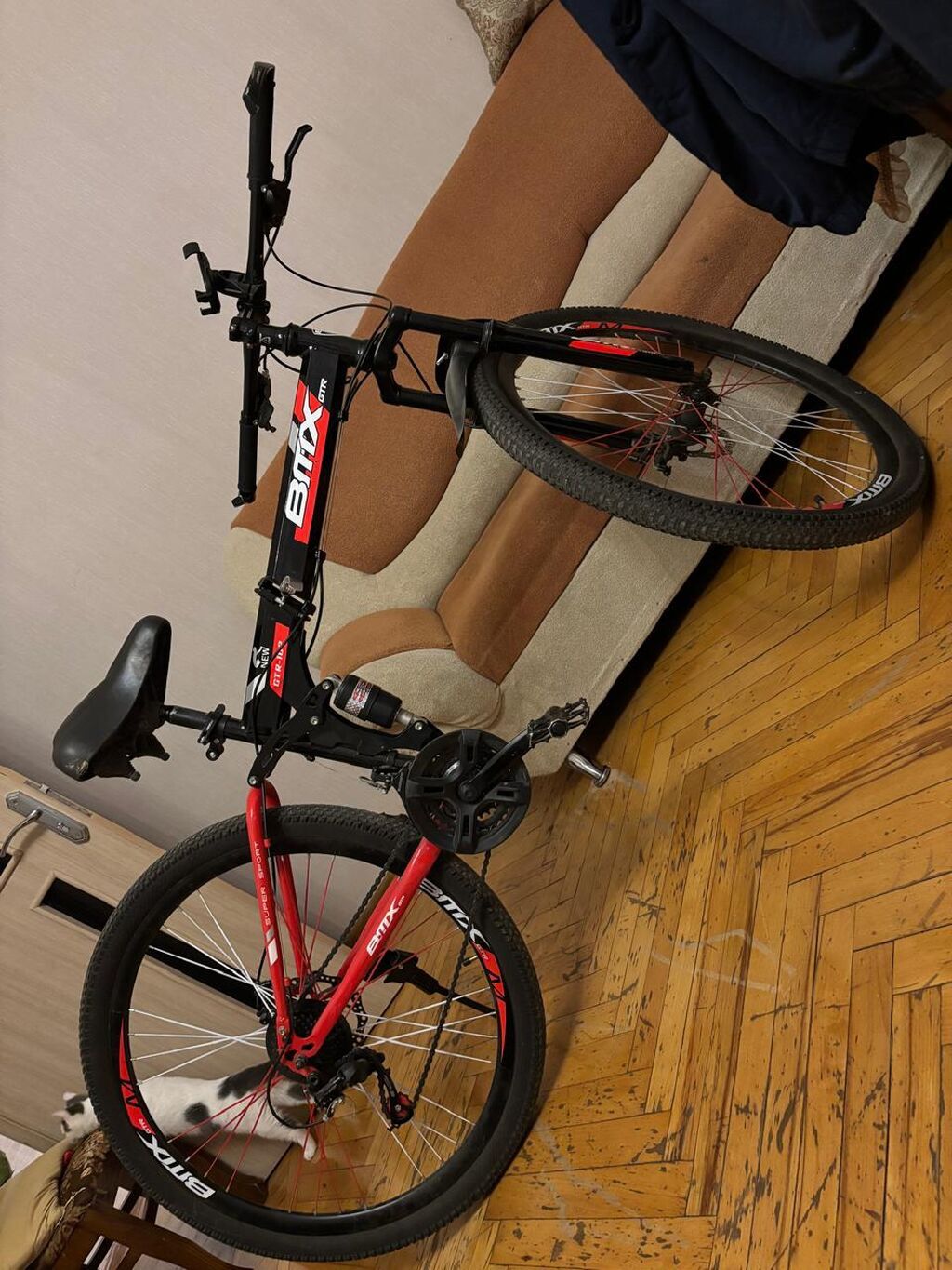 BMX GTR qatlanan dağ velosipedi - Çərçivə: qatlanan, alüminium — Dağ velosipedləri, Bakı (6)