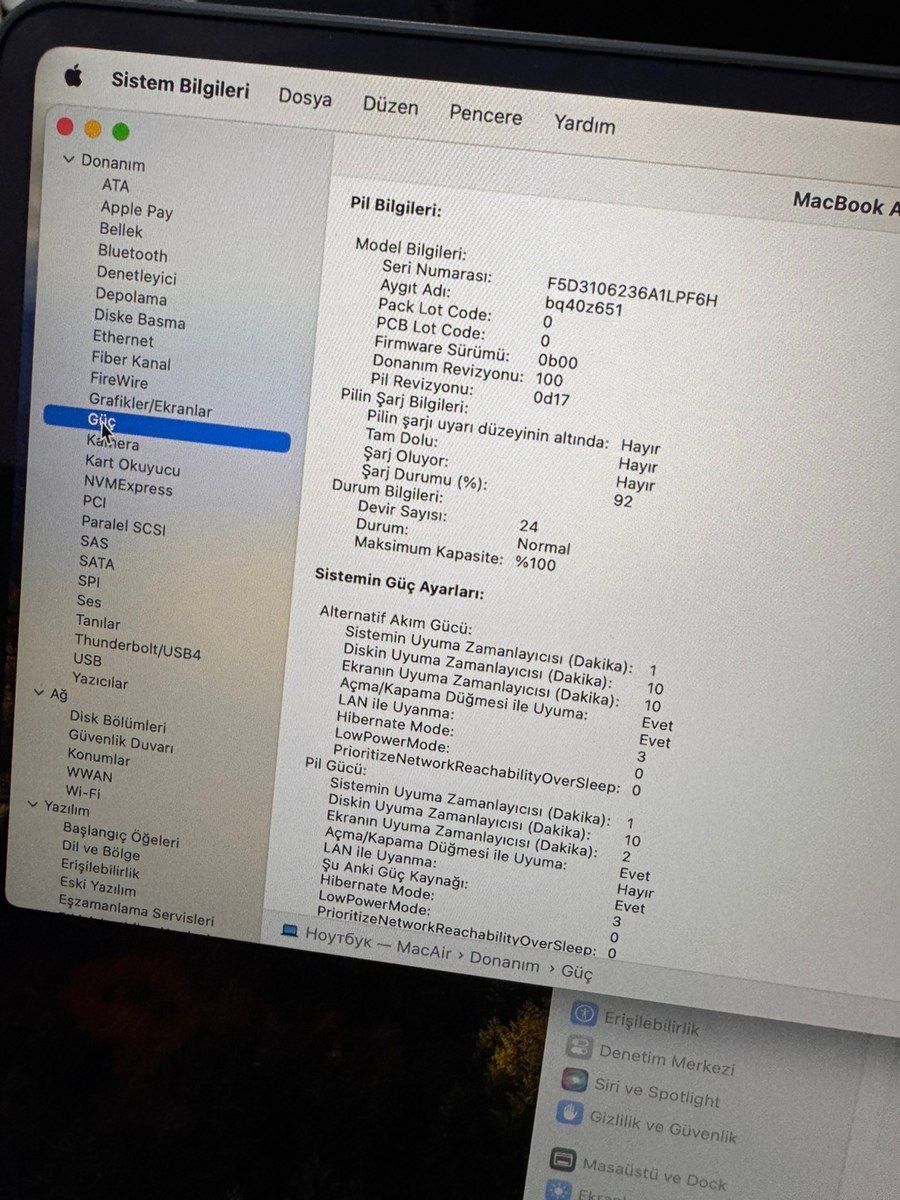 Apple MacBook Air M2 15 inch — Noutbuklar, Bakı (10)