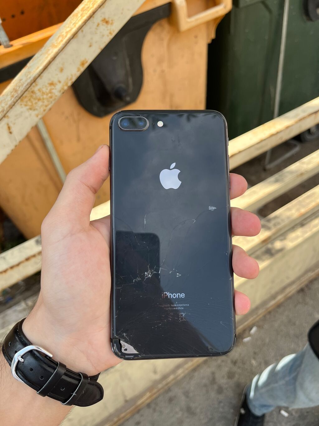 IPhone 8 Plus, 128 GB, Space Gray, Simsiz şarj — Apple iPhone, Bakı (2)