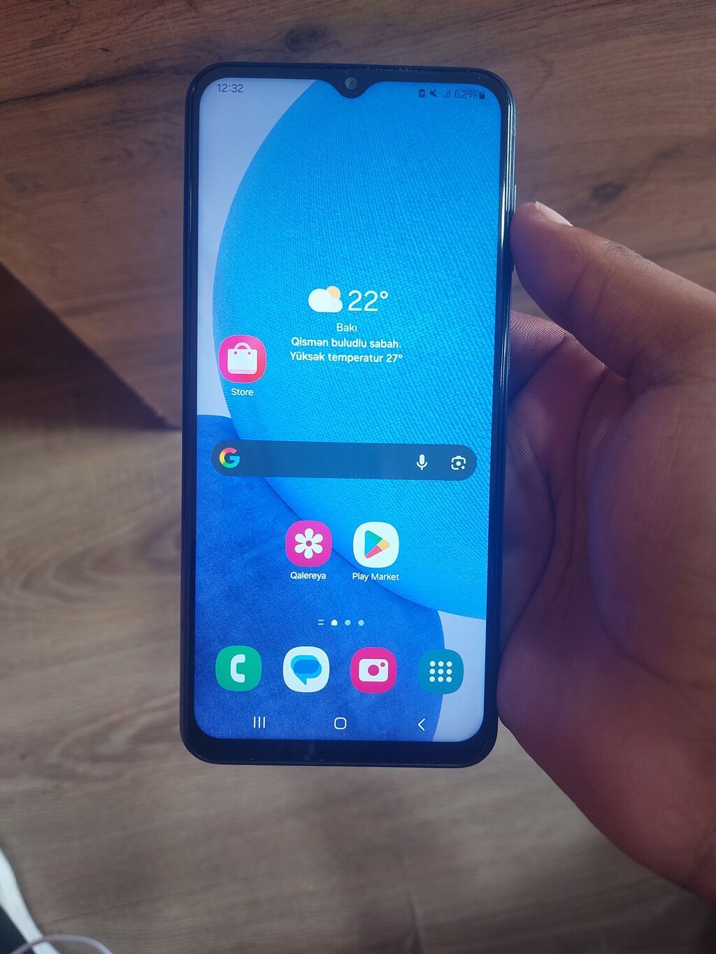 Samsung Galaxy A32, 128 GB, rəng - Qara, Barmaq izi — Samsung, Bakı