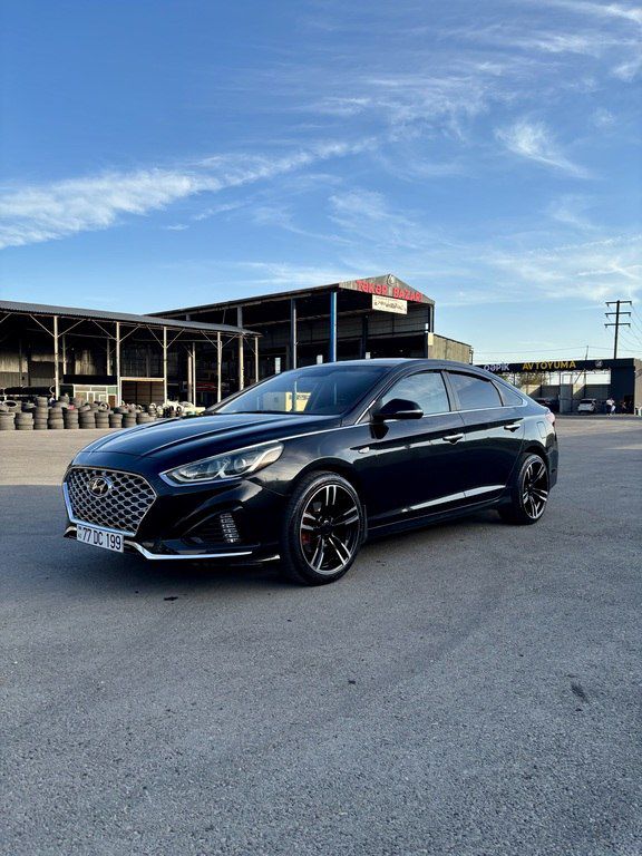 Hyundai Sonata, 2.0 L, 2019 il, 155 000 km 77-DC-199 — Avtomobillər, Bakı (9)