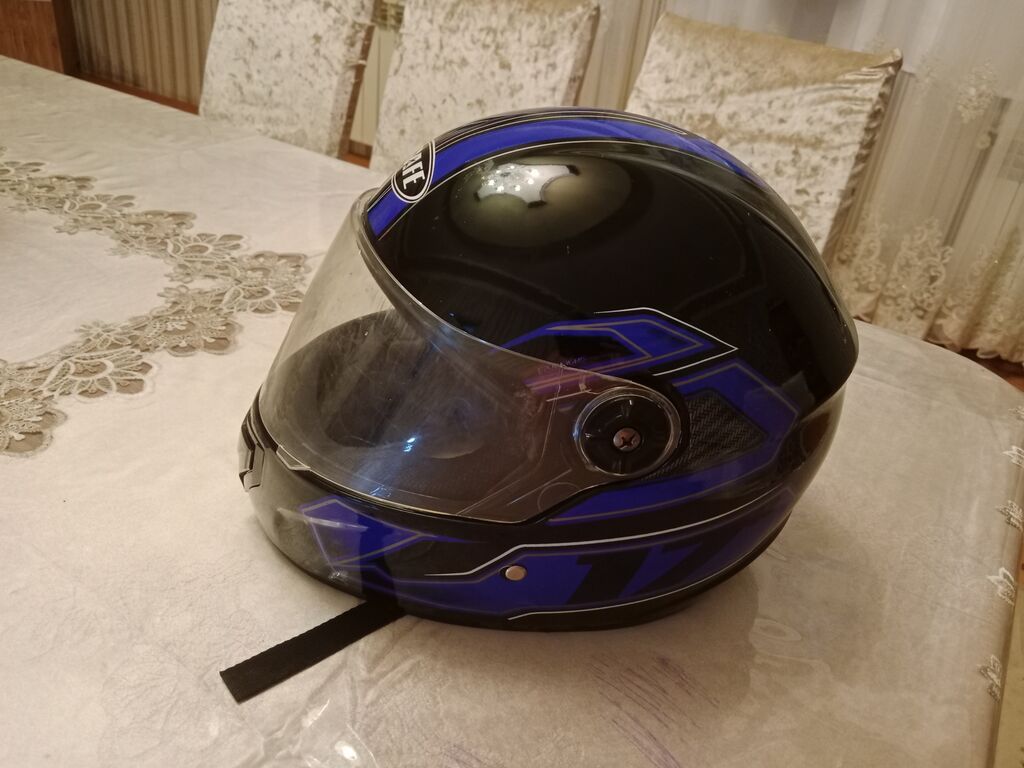Motosiklet dəbilqəsi – Safe brendi - Tip: Tam üzlü (full-face) — Motosiklet geyimi, Digah (3)