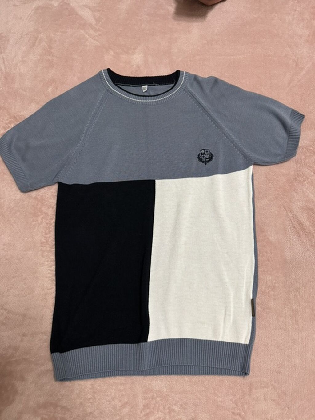Uşaq üçün qısaqoll trikotaj sviter/köynək - Ölçü: 12-A, boy 154 sm — Uşaq geyimi, Bakı (2)