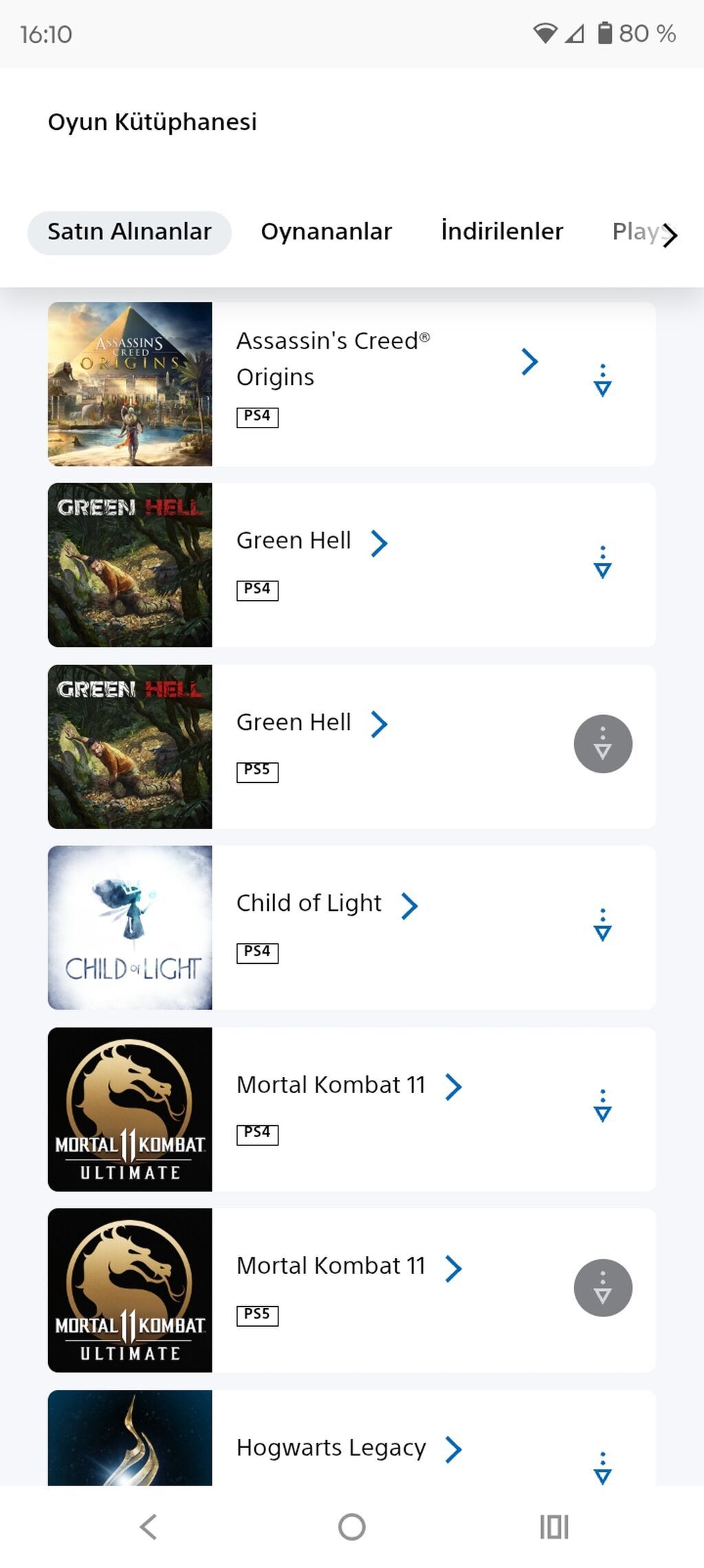 PlayStation kitabxanasında rəqəmsal oyunlar toplusu (PS4 və PS5 — Oyun konsolları, Bakı (2)