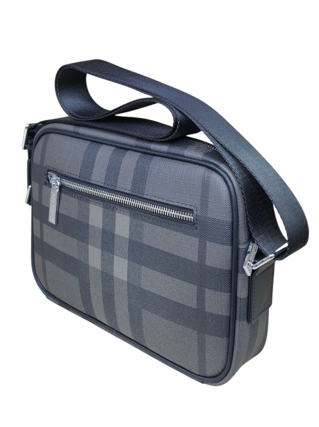Kross-bodi çanta uniseks, poliuretan, Çin istehsalı, 24x17 sm - WCo_6990-2_Black — Mallar, Bakı (2)