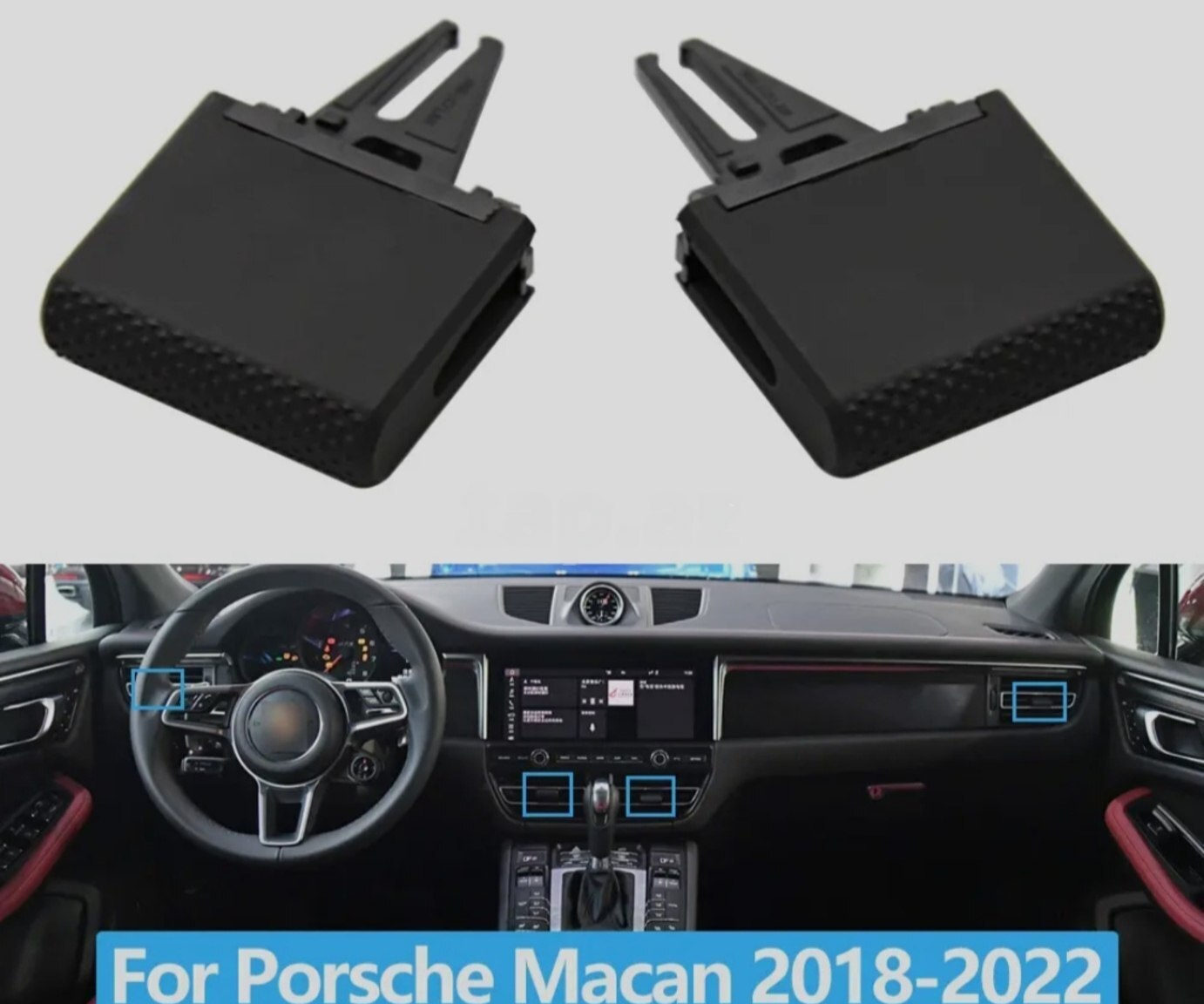 Kondisioner deflektor başlıqları Porsche Macan 2018-2024 — Bakı