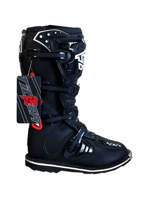Kişi üçün motosikl çəkmələri Tiger Racing MTR-E002, ölçü 42, qara — Bakı