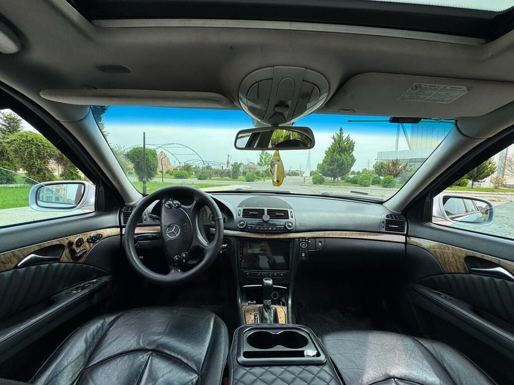 Mercedes E 220, 2.2 L, 2008 il, 350 000 km 90-UM-379 — Avtomobillər, Xaçmaz (11)