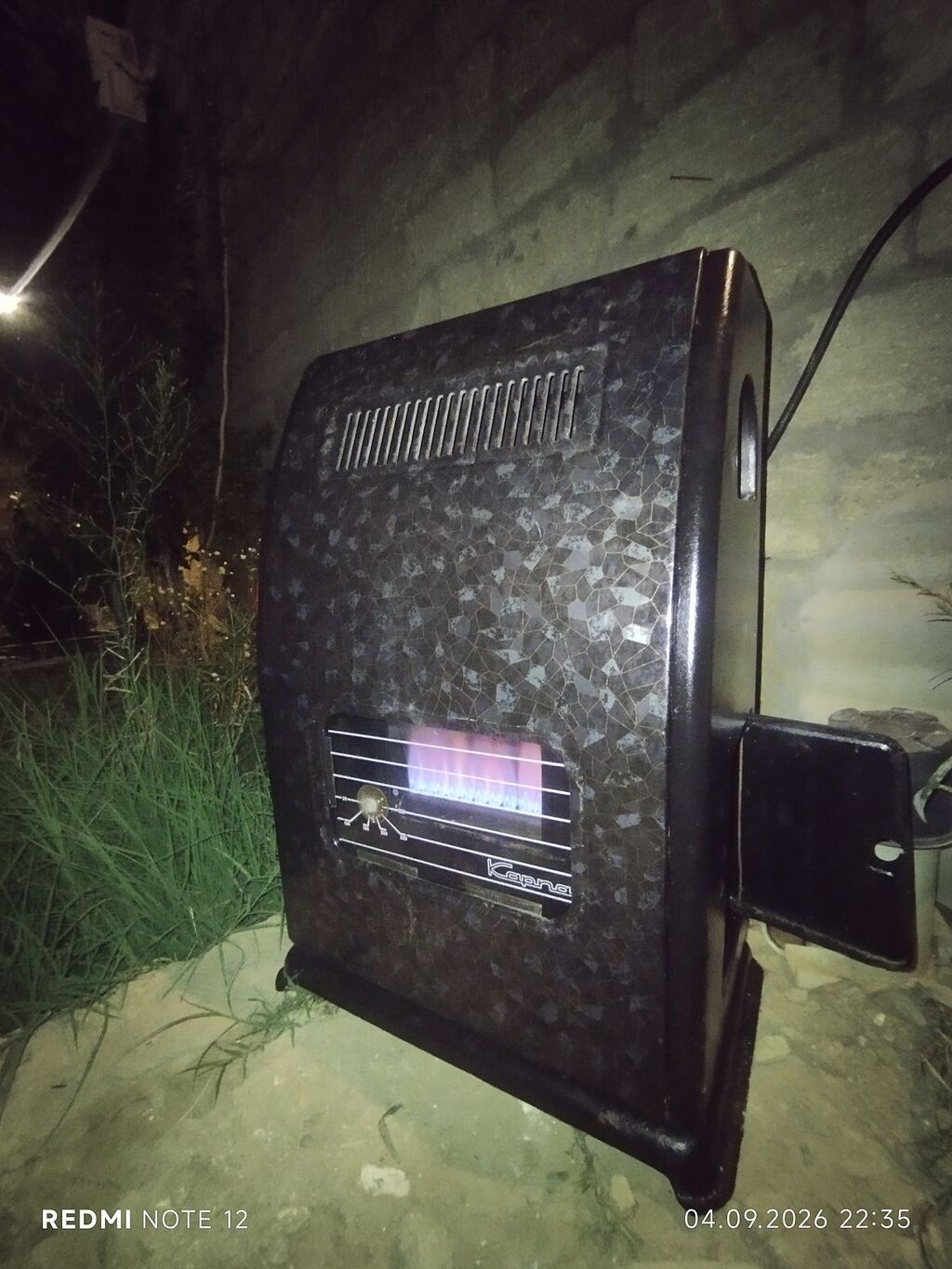 Qaz sobası – Kapra markası, keramika infraqırmızı yanma paneli ilə — Radiatorlar, Digah (2)
