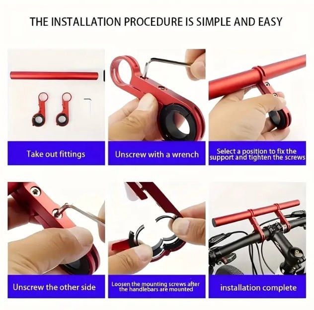 Velosiped üçün sükan artırıcısı, Alüminium material, 20 sm - bikesport_136 — Mallar, Bakı (3)