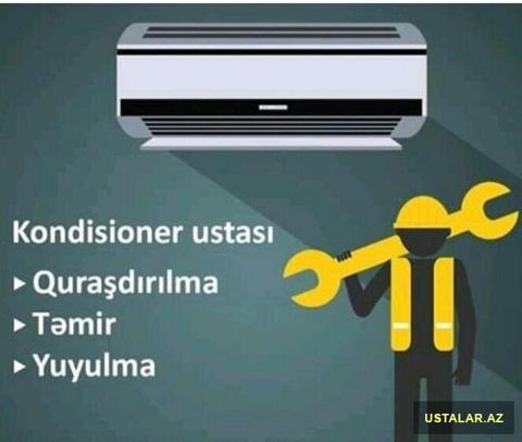 Kondisioner ustası Əhmədli — Bakı