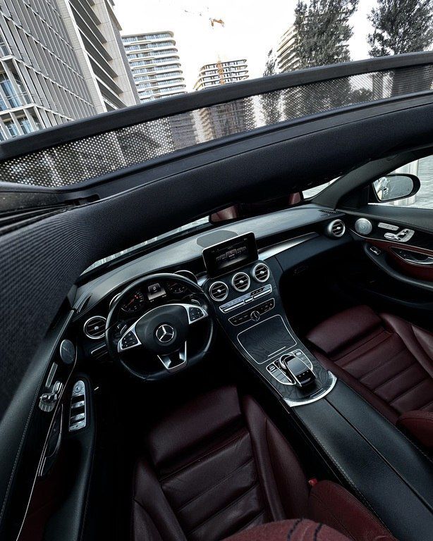 Mercedes C 300, 2.0 L, 2017 il, 160 000 km 77-NS-253 — Avtomobillər, Bakı (8)