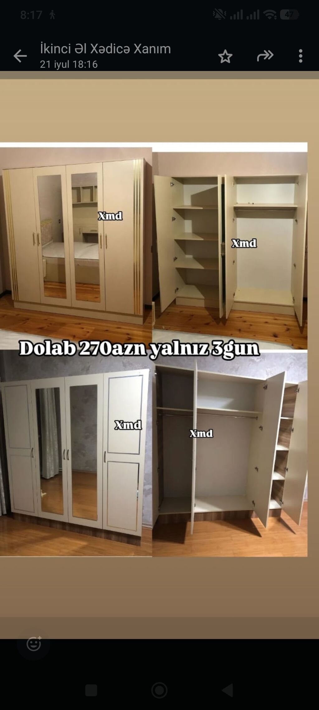 İstehsalin ozunden alin hem vaxtinza hem cibinize qənaət edin — Şkaflar, Bakı