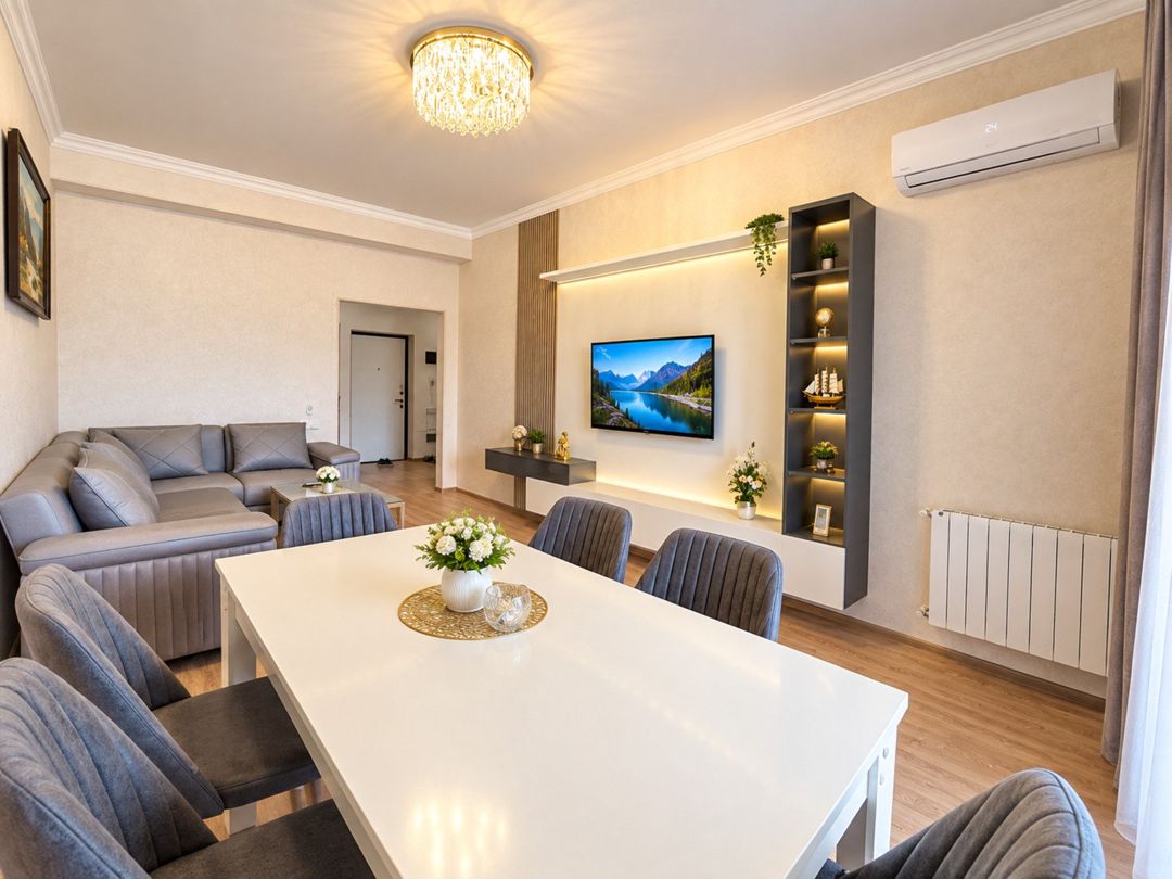 İcarəyə verilir 3 otaqlı yeni tikili 120 m² — Mənzil, Bakı