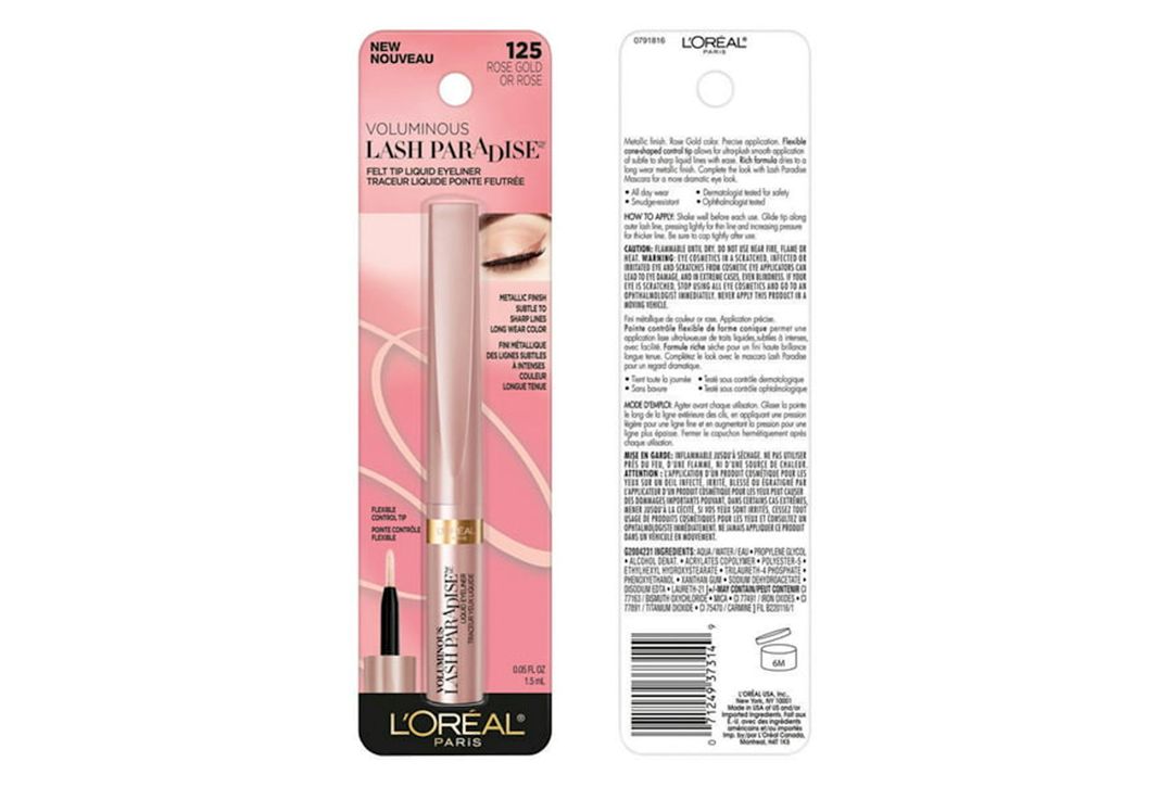 Göz layneri L'Oréal Paris Voluminous Lash Paradise Eyeliner 125 Rose Gold — Mallar, Bakı