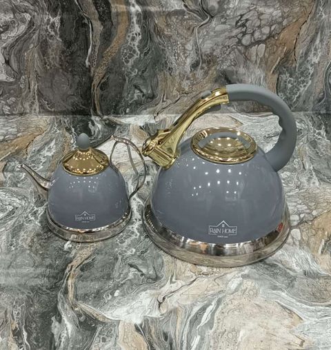 Çaydan dəsti Sahara SHA-00001486, boz, 4.5 l — Bakı