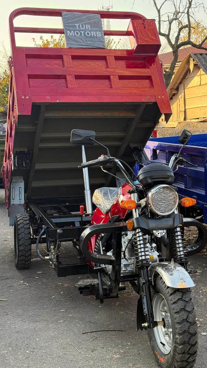 Avtomatik yük boşaldan motosiklet "Tur Motors 250 CC", 2025 il — Motosiklet və mopedlər, Qax