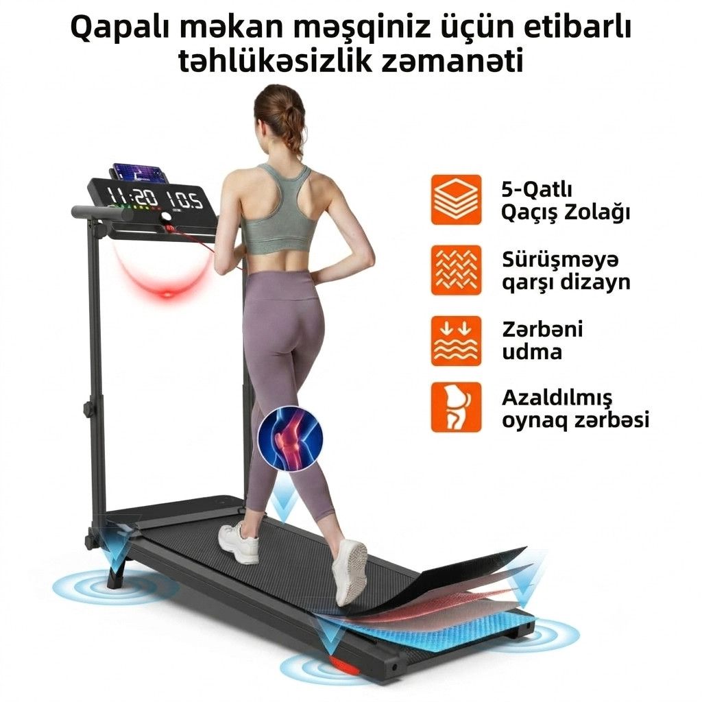 Qaçış trenajoru NH4357, 120 kq, qara — Mallar, Bakı (3)