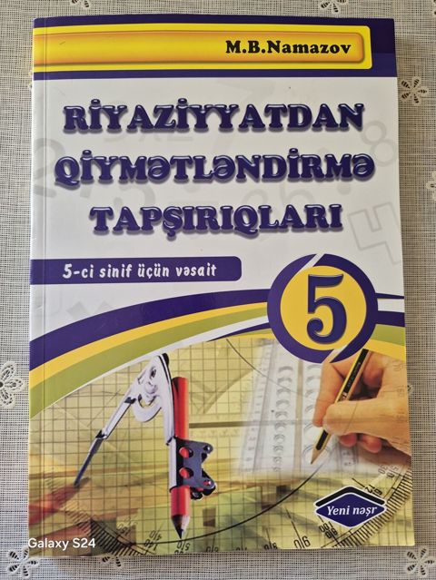 Məhsul: “Riyaziyyatdan Qiymətləndirmə Tapşırıqları” kitabı Müəllif — Bakı