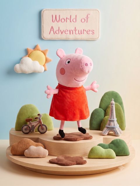 Yumşaq oyuncaq Peppa, 3+ yaş, rəngbərəng — Bakı