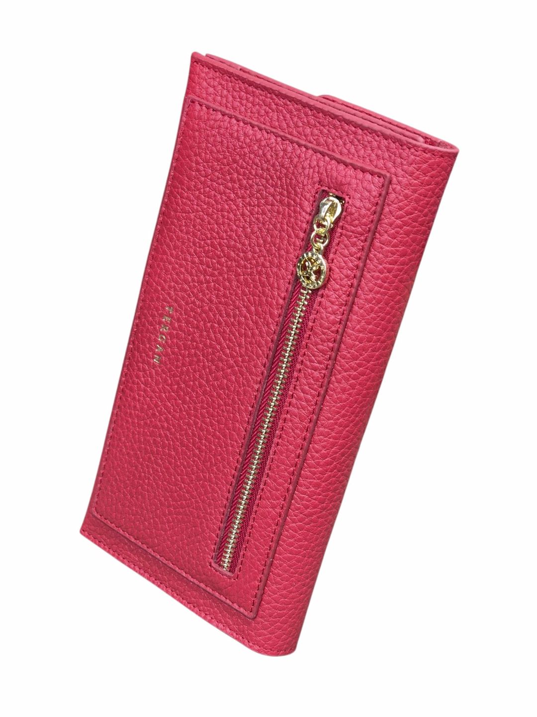 Qadınlar üçün pul qabı, təbii dəri, qırmızı, 19.5x10 sm, 6 kart bölməsi, Türkiyə istehsalı - Tergan_5820_Red — Mallar, Bakı (3)