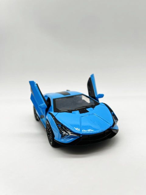 Maşın Lamborghini Sian, metal, mavi — Bakı