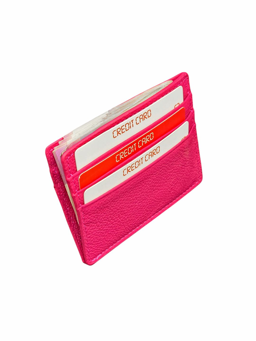 Kredit kart qabı 97116, dəri, çəhrayı, 10x8 sm — Mallar, Bakı (2)