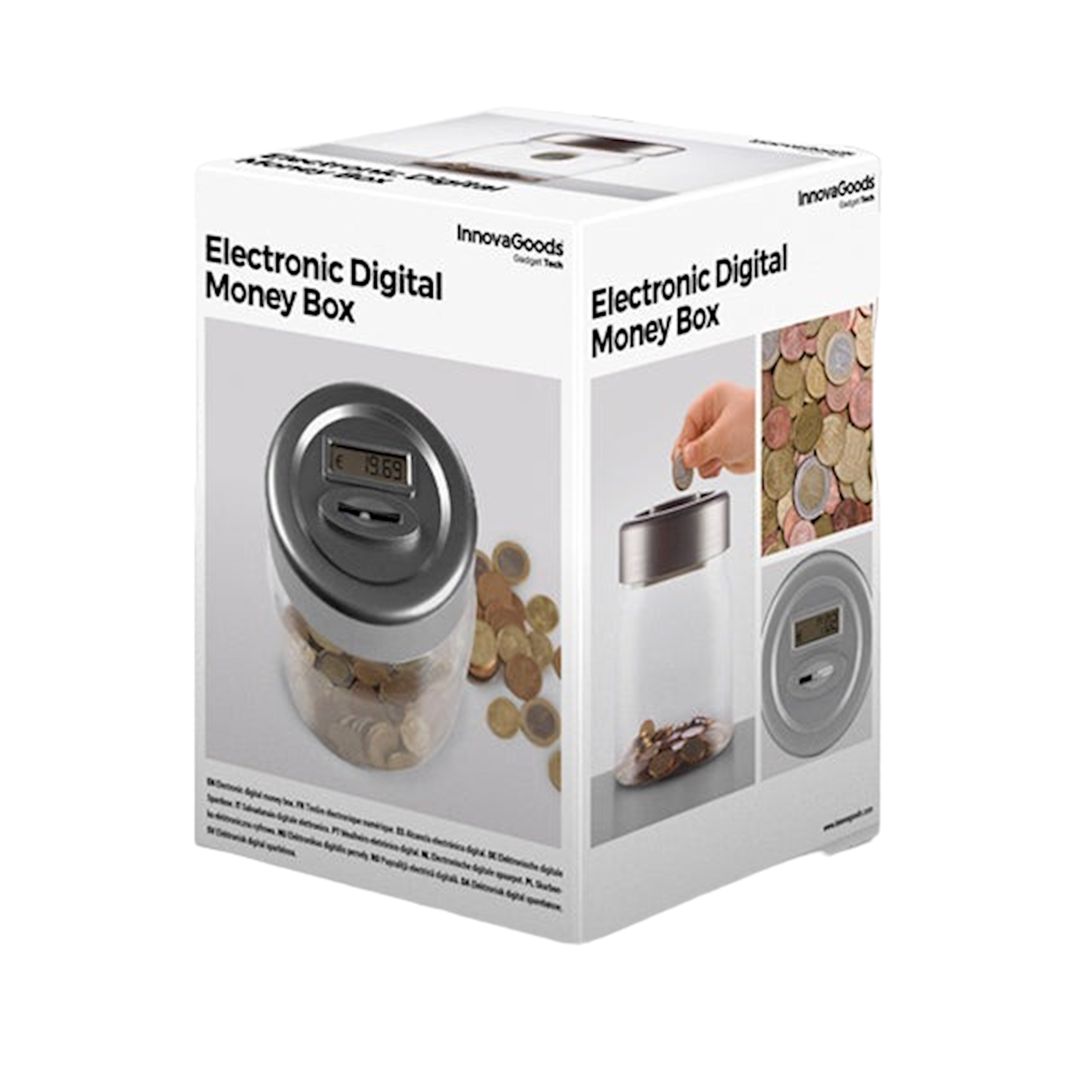 Elektron rəqəmsal daxıl InnovaGoods V0100535, 13х18 sm, şəffaf/gümüşü — Mallar, Bakı (3)
